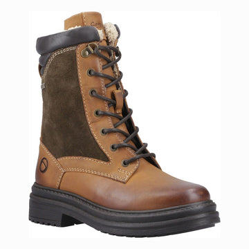 Womens Cotswold Lacock Mid Boots - Tan