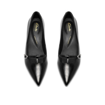 Womens Clarks Zarey Jane Black Heels - Black