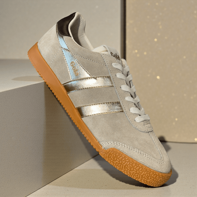 Gola Elan Glitz Women's Trainers - Bone