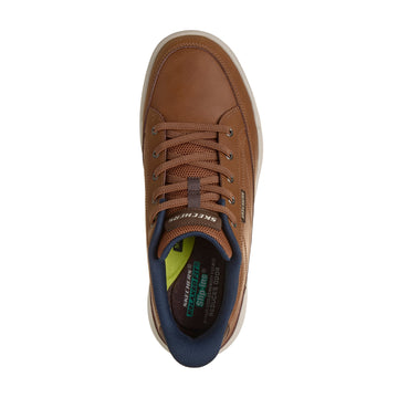 Mens Skechers 211234 Casual Slip-In Sterling Shoe - Luggage