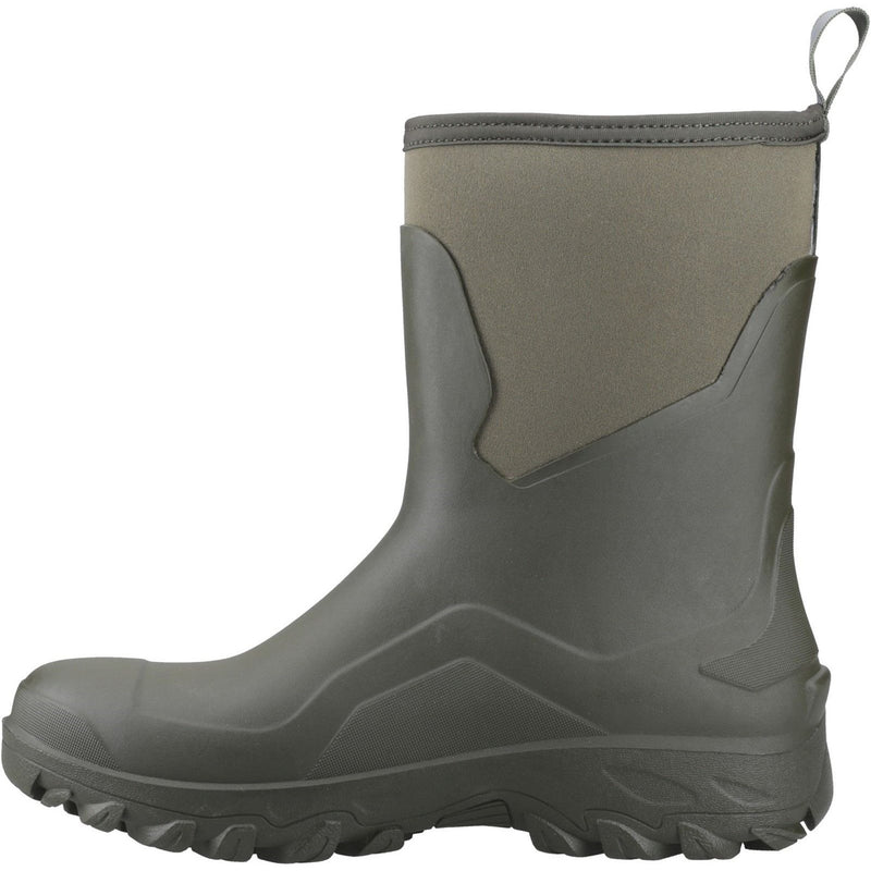 Mens Cotswold STANDLAKE Green Wellingtons - Green