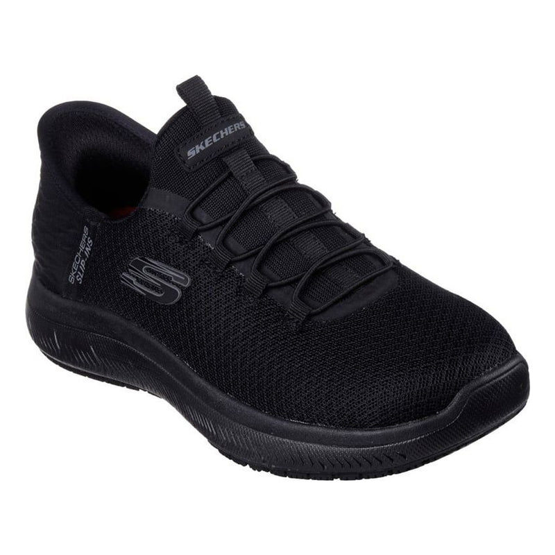 Womens Skechers 108144EC Work: Summits SR - Enslee Black Slip-Ins Trainers - Black