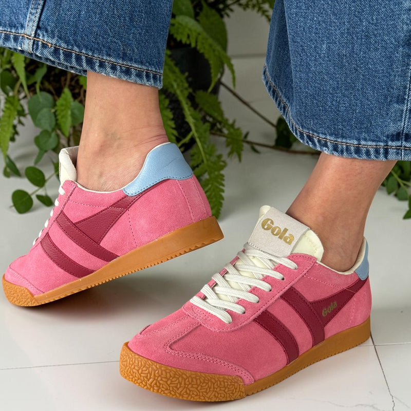 Womens Gola Elan Trainers - Bubblegum