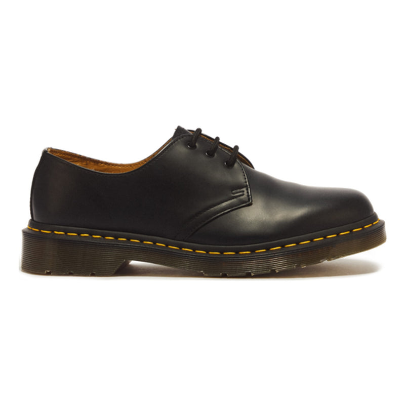 Kids Dr. Martens 1461 Smooth Leather Black Oxford School Shoes - Black