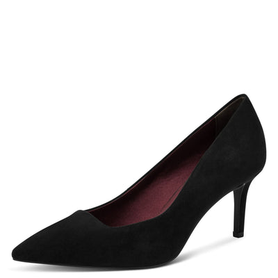 Womens Tamaris 22474 Court Shoes - Black