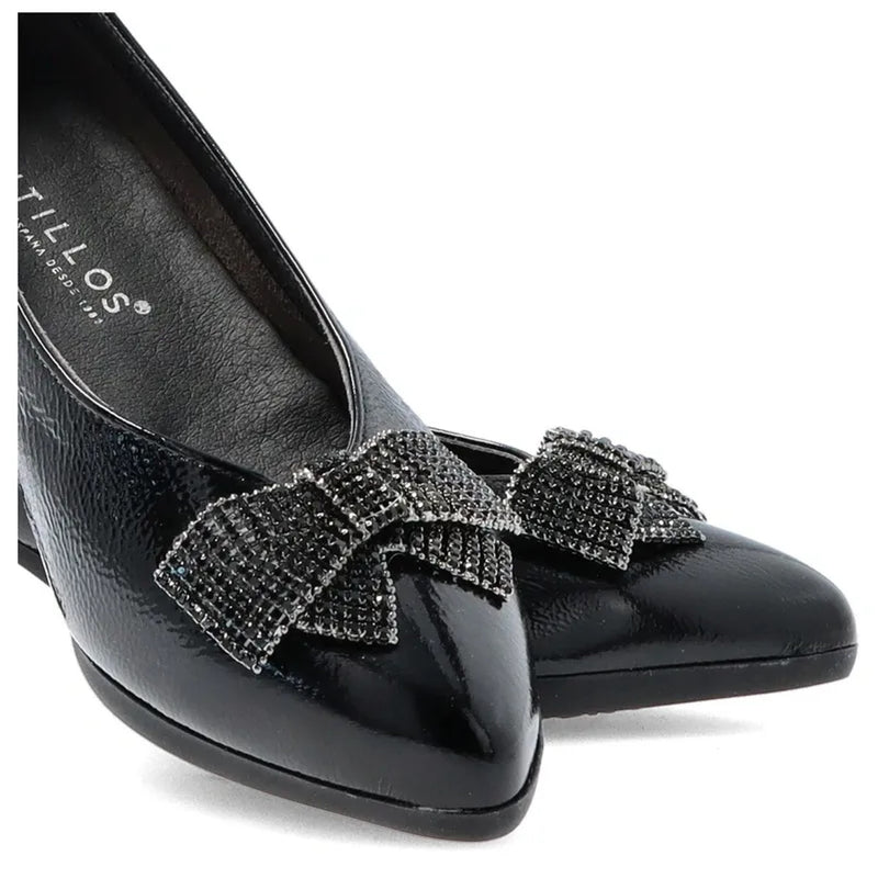Womens Pitillos 11686 Negro Court Shoes - Negro