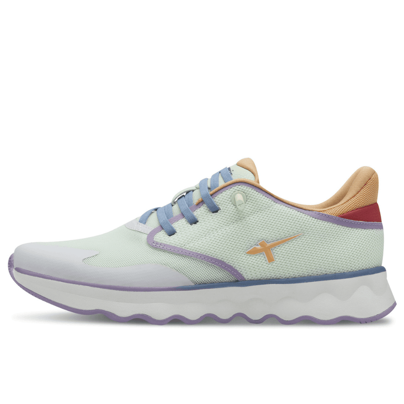Womens Tamaris 23700 Mint Mix Mesh Sporty Trainers - Mint Mix