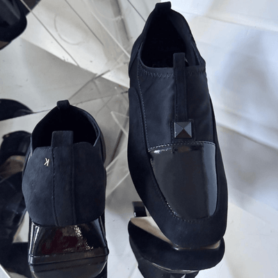 Womens Kate Appleby Hawset Stretch Irregular Heel Shoes - Schwarz