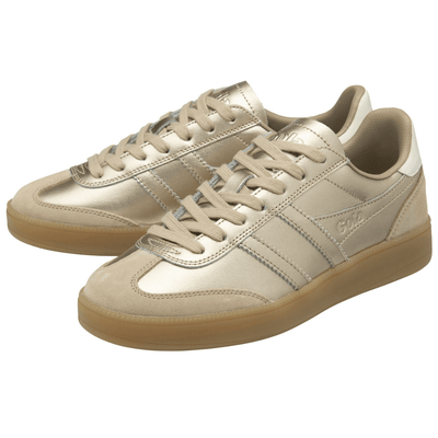 Womens Gola Viper Trainers - Gold