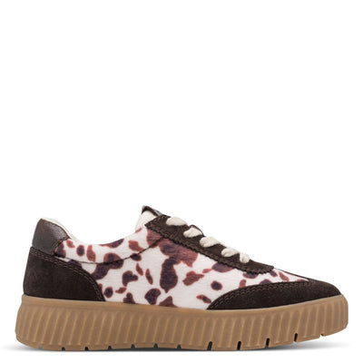 Womens Tamaris 83739 Side Zip Trainers - Cow