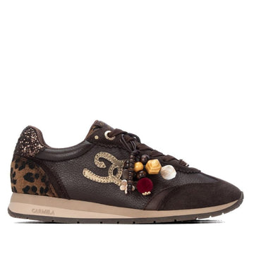 Womens Carmela 164234 Brown Trainers - Brown