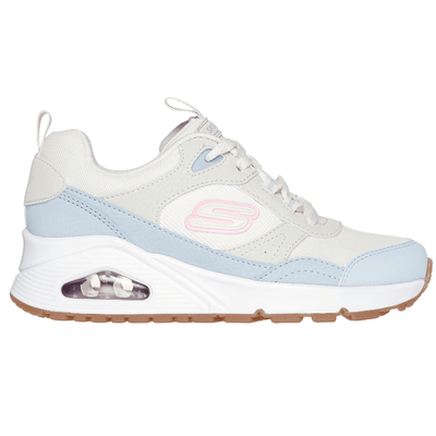 Skechers Girls Uno Gen 1 Wedge Trainers - Blue
