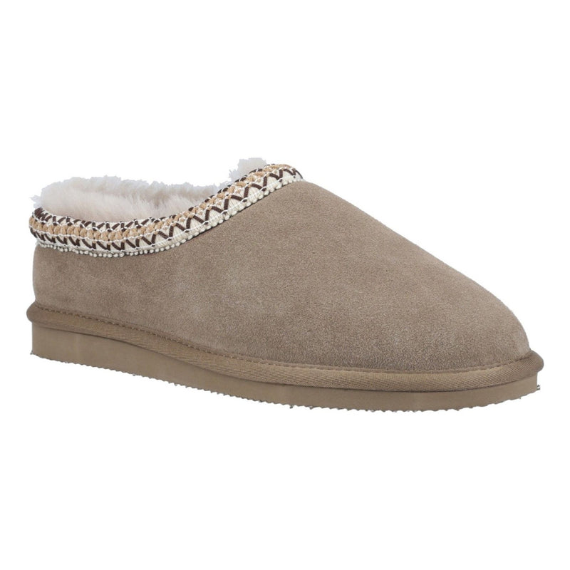 Womens Cotswold Foxmoor Slippers - Taupe