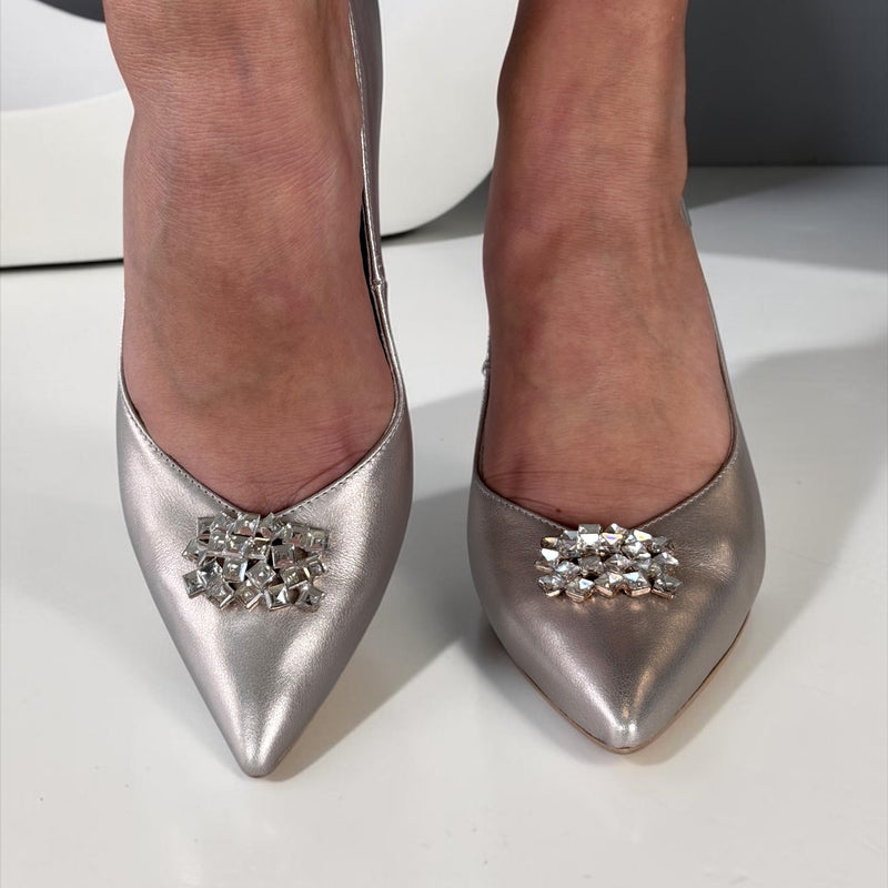 Womens Emis 8622 Champagne Court Shoes - Champagne