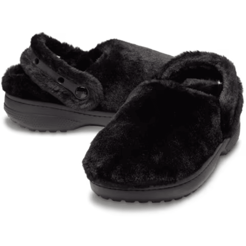 Womens Crocs Classic Unfurgettable Clog - Black