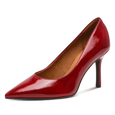 Womens Tamaris 22423 High Heels - Red Patent