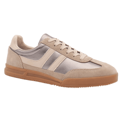 Womens Lloyd & Pryce Armand Gumsole Trainers - Timeless Shine - Timeless Shine