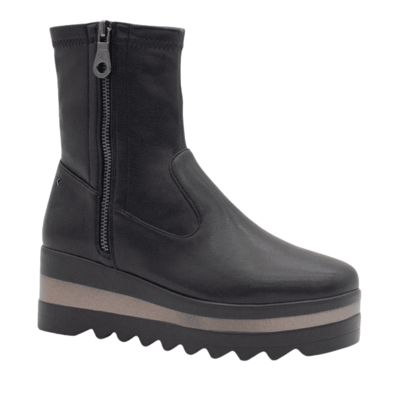 Womens Kate Appleby Croston Platform Sock Boots - Black