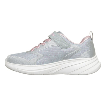 Little Kids Girls Skechers 303557L Wave 92 Trainers - Light Grey