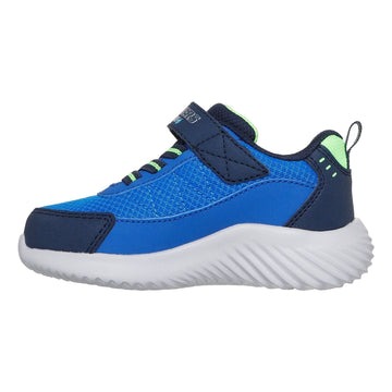 Toddler Boys Skechers Bounder - Venture Squad Navy / Blue Waterproof Trainers - Navy / Blue