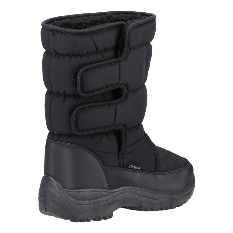Unisex Cotswold Welland Black Snow Boots - Black