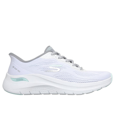 Womens Skechers 150338 White Arch Fit 2.0 Trainers - White