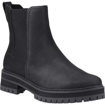 Womens Toms Bennet Ankle Boots - Black with Black