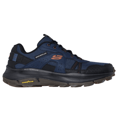 Mens Skechers Equalizer 5.0 Trail Trainers- Water Repellant - Navy Black