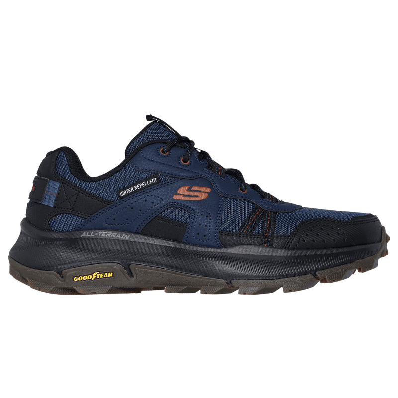 Mens Skechers Equalizer 5.0 Trail Trainers- Water Repellant - Navy Black