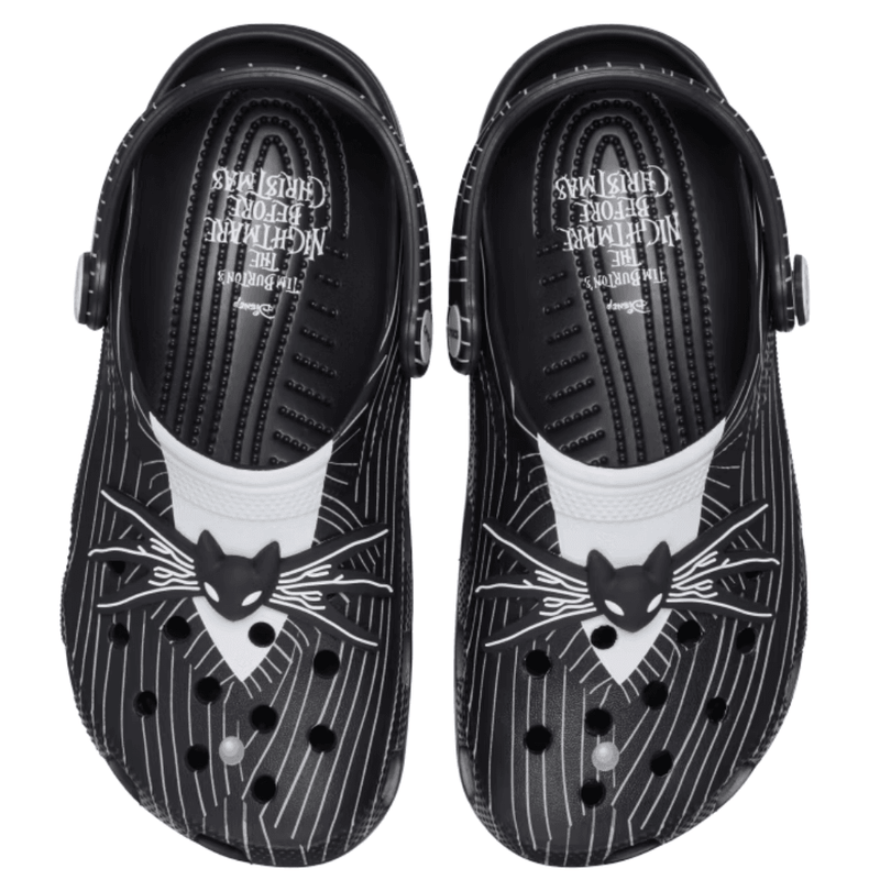 Womens Adult Crocs Nightmare Before Christmas Classic Clog - Black