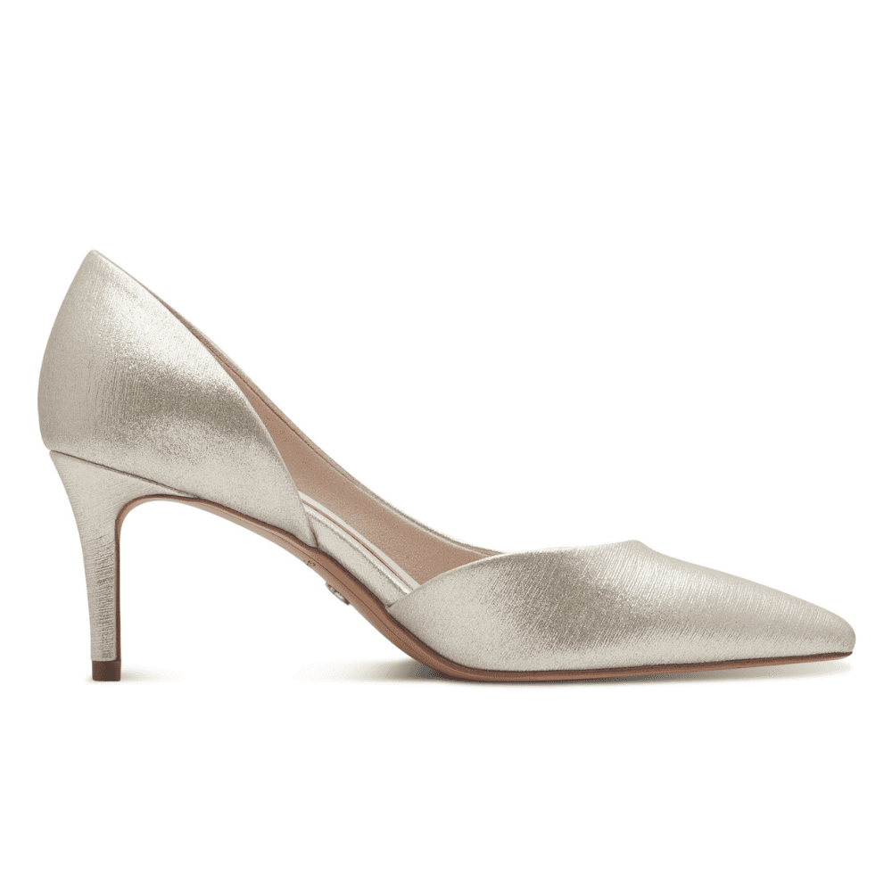 Womens Tamaris 22456 Irregular Cut Side Court Heels