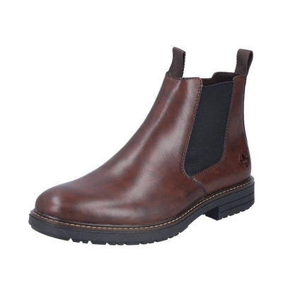 Mens Rieker 33180 Boots - Nougat
