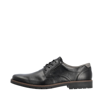 Mens Rieker 13900 Black Formal Lace-up Shoe - Black
