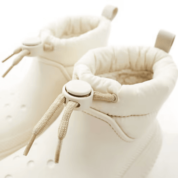 Womens Crocs Stomp Puff Boots - Stucco Natural Beige