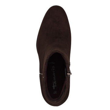 Womens Tamaris 25396 Ankle Boots - Mocca