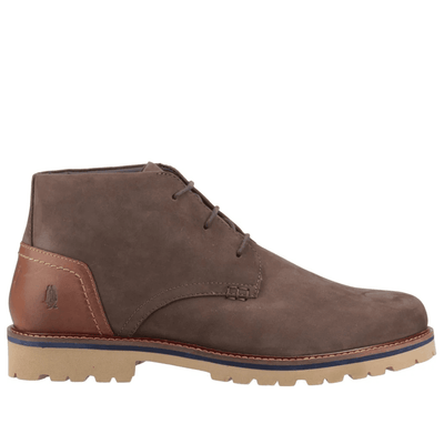 Mens Hush Puppies Moore Lace Up Chukka Boots - Brown