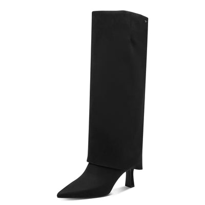 Womens Tamaris 25555 Long Boots - Black