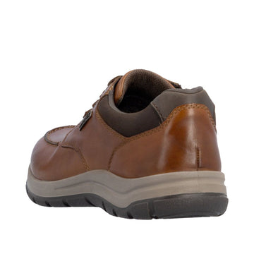 Mens Rieker 03607 Casual Lace-up Shoe - Nutmeg