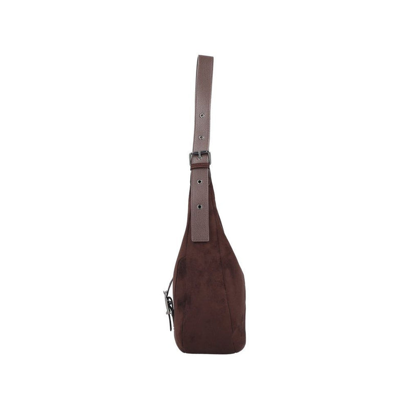 Womens Rieker H1024 Shoulder Bag - Chocolate