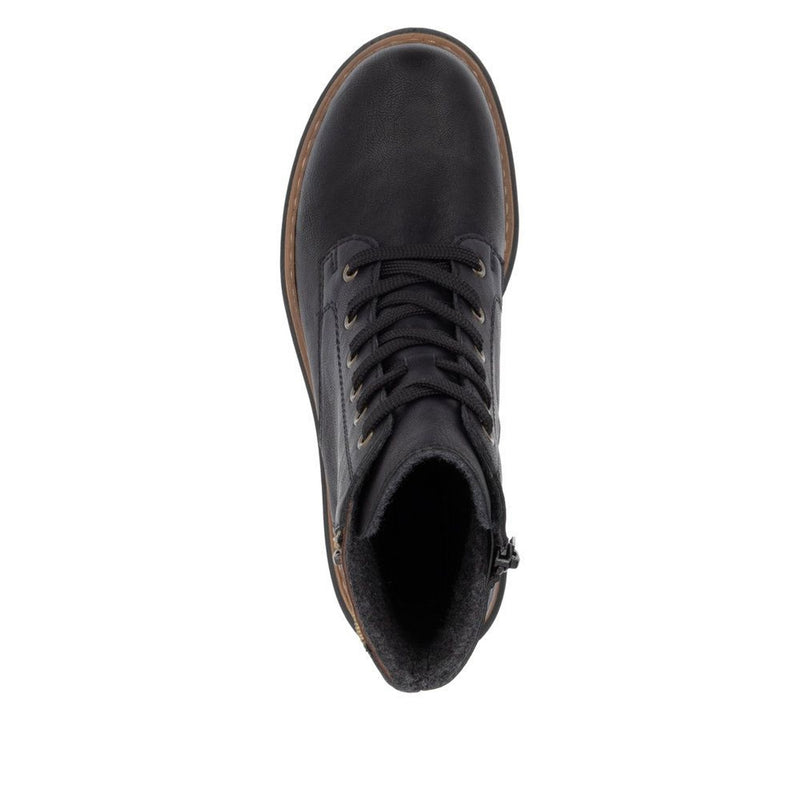 Womens Rieker 72617 Boots - Black