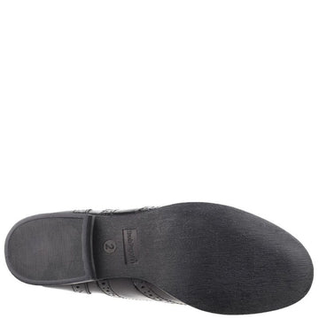 Girls Hush Puppies Kada Senior School Shoes - Black