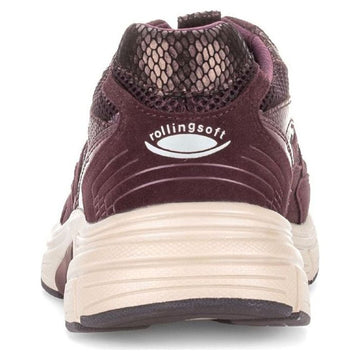 Womens Gabor 0306 Trainers - Mulberry