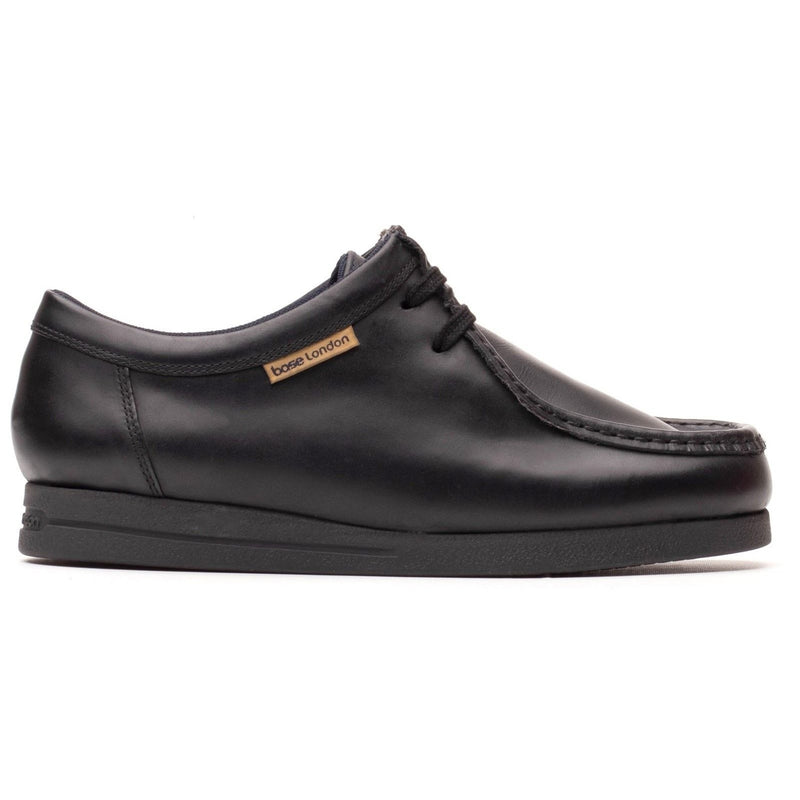 Mens Base London Koko Casual Lace-up Shoes - Black