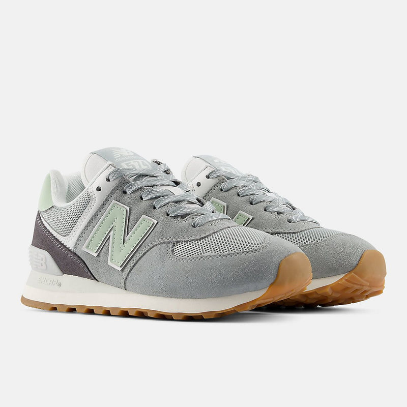 Womens New Balance W574 Trainers - Lone Star Grey