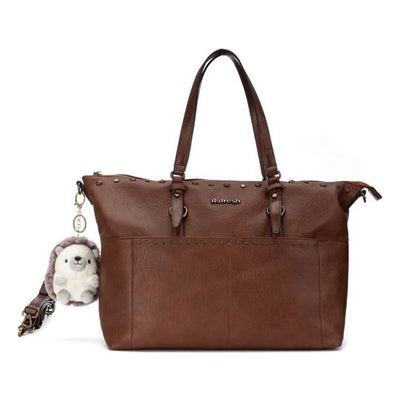 Womens Refresh 183442 Faux Leather Shoulder Bag - Camel