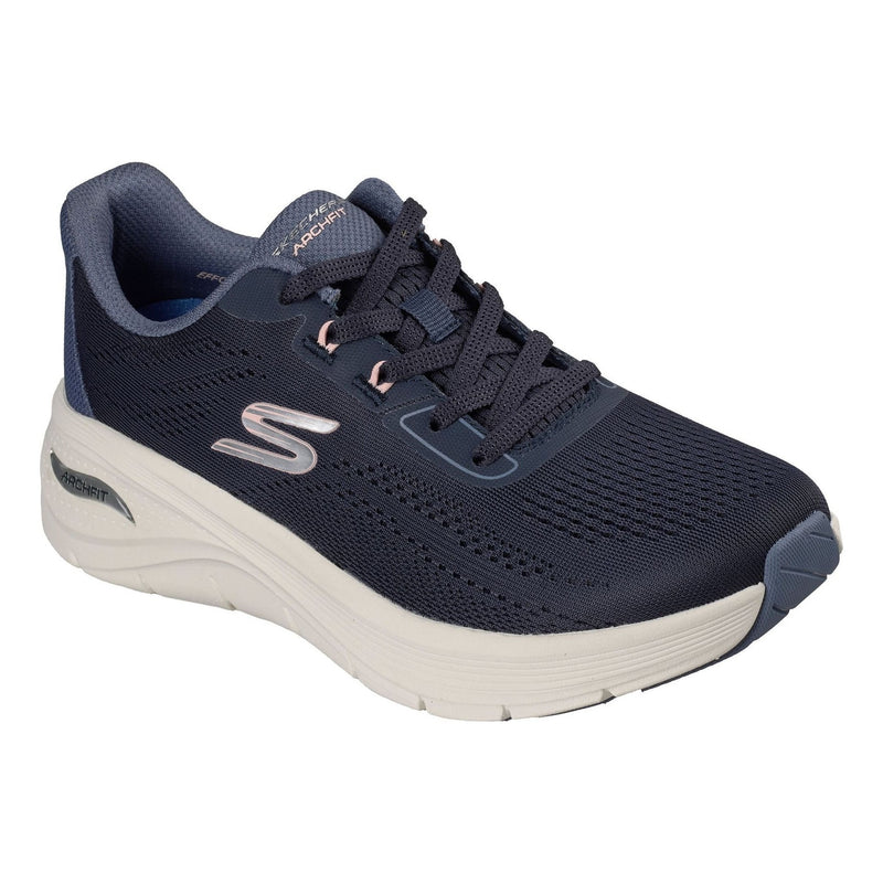 Womens Skechers 150884 Arch Fit 3.0 - Easy Flow Navy Trainers - Navy
