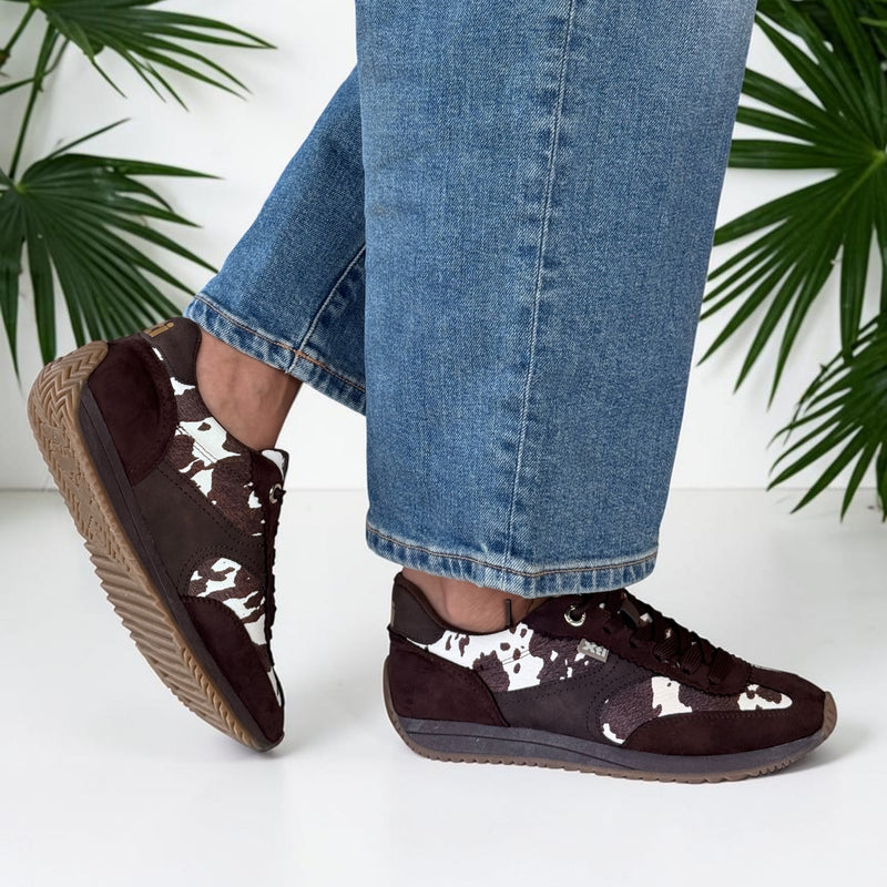 Womens Xti 146533 Cow Trainers - Cow