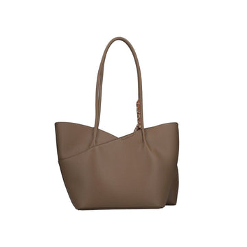 Womens Rieker H1559 Shoulder Bag - Taupe