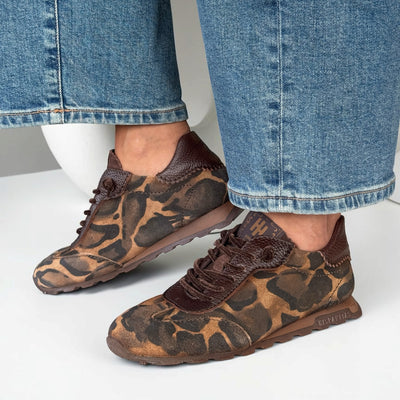 Womens Hispanitas 265187 Espresso Zinnia Trainers - Espresso