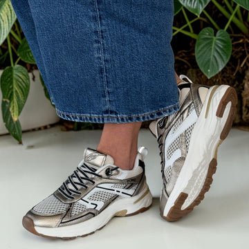 Womens Lloyd & Pryce Maroda Trainers - Burnt Fusion